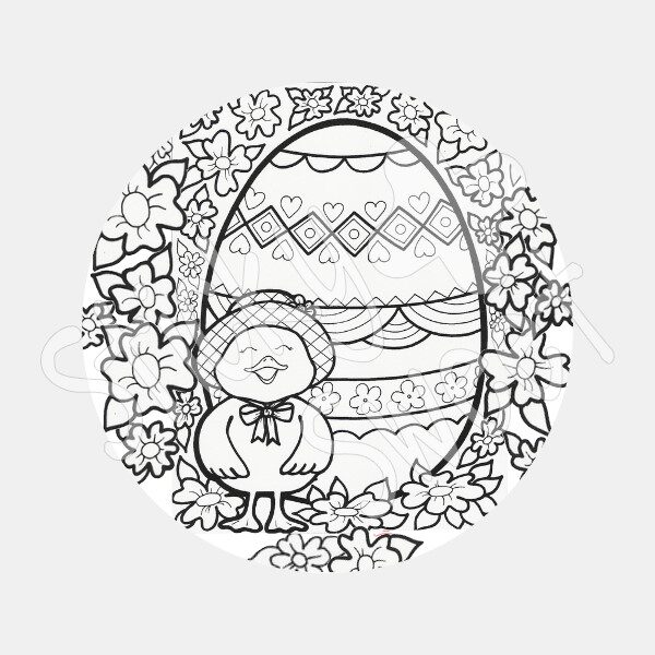 567 Easter Colour-in Libre Plaster